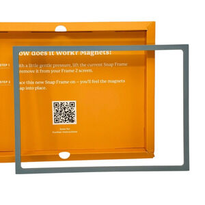 Skylight Snap Frame Classic Blue Magnetic Replacement Frame Open Box
